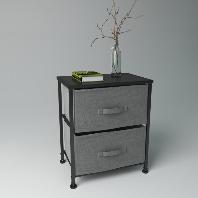 bedside table 3D 모델 .c4d .max .obj .3ds .fbx .stl .blend 
