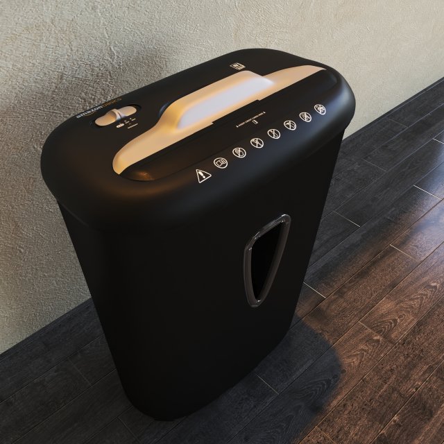 shredder Modelo 3D .c4d .max .obj .3ds .fbx .stl .blend 