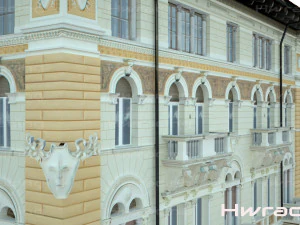 palace ponterosso place trieste 3D Model