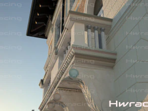 palace ponterosso place trieste 3D Model