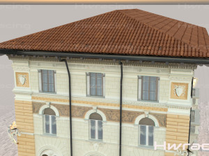 palace ponterosso place trieste 3Dモデル