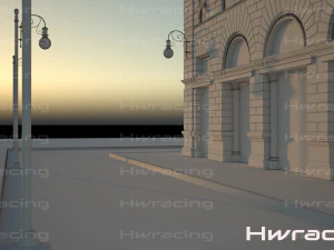 palace ponterosso place trieste 3D Model