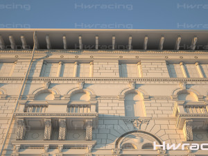 palace ponterosso place trieste 3Dモデル