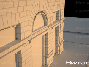 palace ponterosso place trieste 3Dモデル