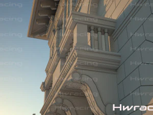 palace ponterosso place trieste 3D Model