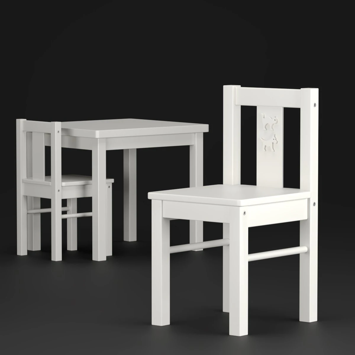 kritter ikea 3D Model .c4d .max .obj .3ds .fbx .stl .blend 