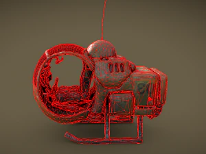 dragon ball flyer 3D Model