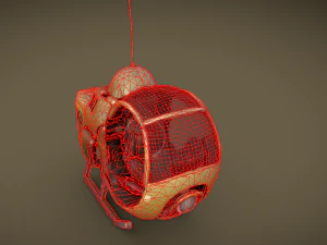 dragon ball flyer 3D Model