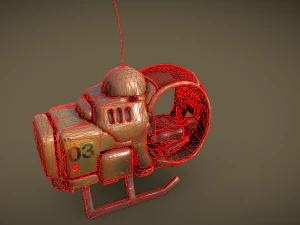 dragon ball flyer 3D Model