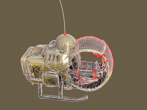 dragon ball flyer 3D Model