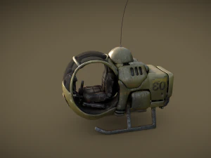 dragon ball flyer 3D Model