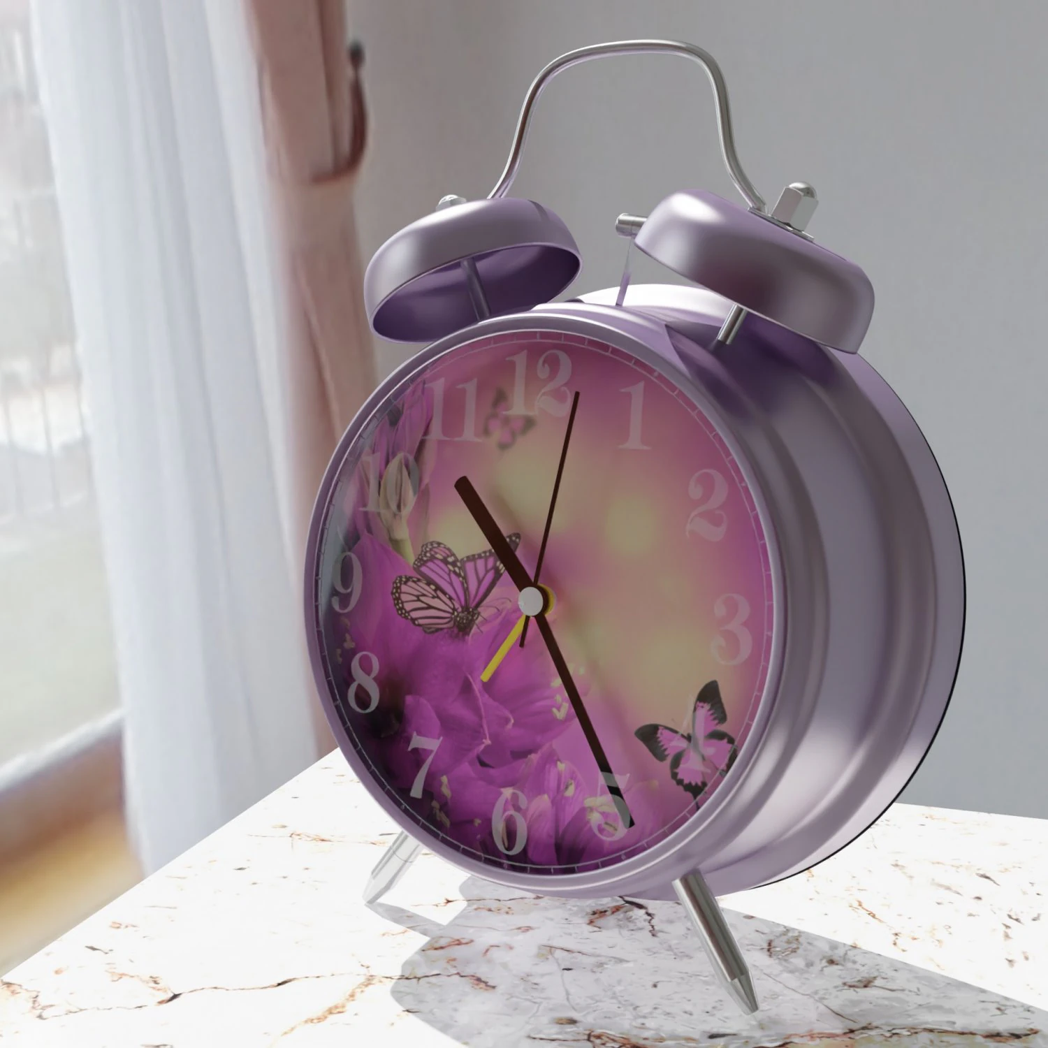Clock 3D Model .c4d .max .obj .3ds .fbx .stl .blend 