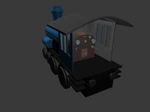 train toy 3D 模型