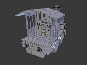 train toy 3D 模型
