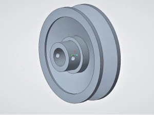 Polia Modelo 3D