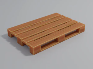 Wooden Pallet 3D Model