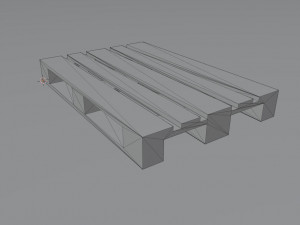 Wooden Pallet 3D 模型