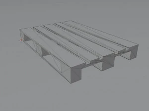 Wooden Pallet 3D Model