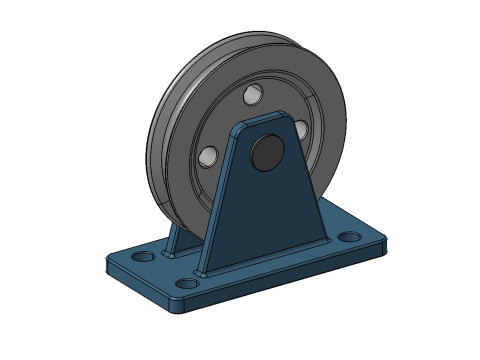 Pulley System Model 3D