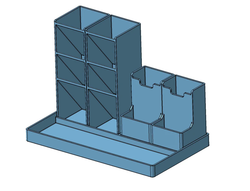 डेस्क आयोजक 3D प्रिंट मॉडल .c4d .max .obj .3ds .fbx .stl .blend 