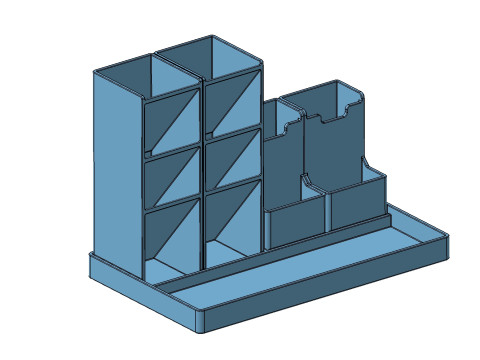 Desk Organizer 3D 打印模型