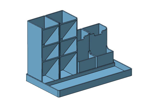 डेस्क आयोजक 3D प्रिंट मॉडल
