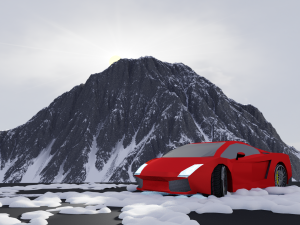lambo gallardo 3D 모델