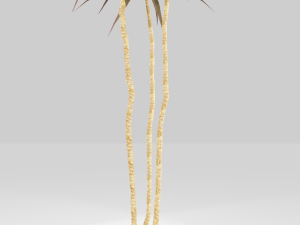 plant in the pot Model 3D