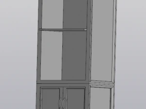 Kleiderschrank 3D Modell