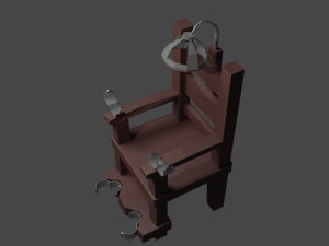 torture chair 3Dモデル