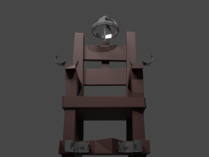 torture chair 3Dモデル