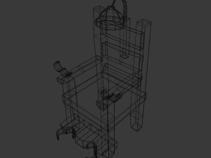 torture chair 3Dモデル