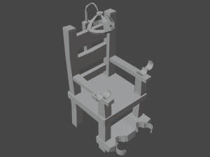torture chair 3Dモデル