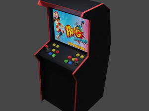 arcade game machine 3D Model