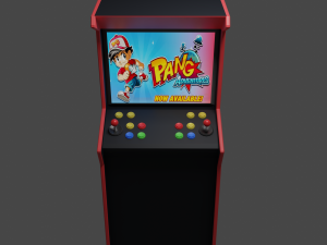 arcade game machine 3D Model