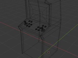 arcade game machine 3D Model