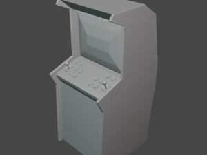 arcade game machine 3D Model