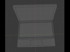 notebook 3D Model
