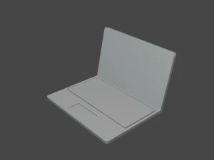 notebook 3D Model