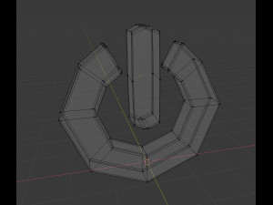 power on-off symbol 3D-Modell