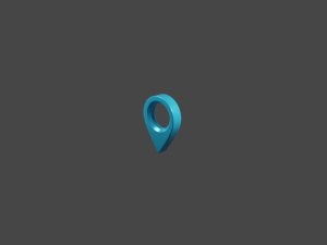 map pin 3D Model