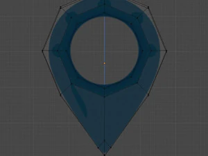 マップピン 3Dモデル