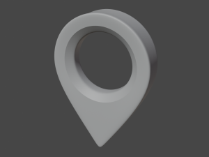 map pin 3D Model