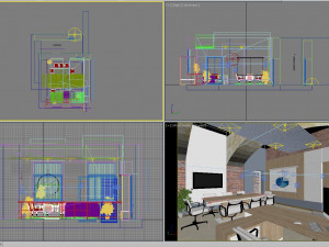 interior office 3D Model