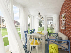 terrace 3D Model