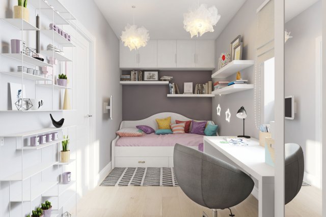 hildrens room Model 3D .c4d .max .obj .3ds .fbx .stl .blend 