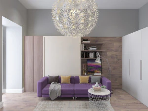 quarto e varanda isolados Modelo 3D