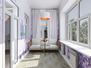 bedroom and balcony insulated Modelo 3D
