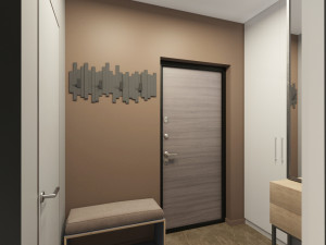living room kitchen 3D Model