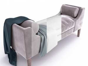 grace bench 3D Модель